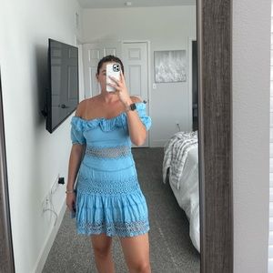 Free people blue dress